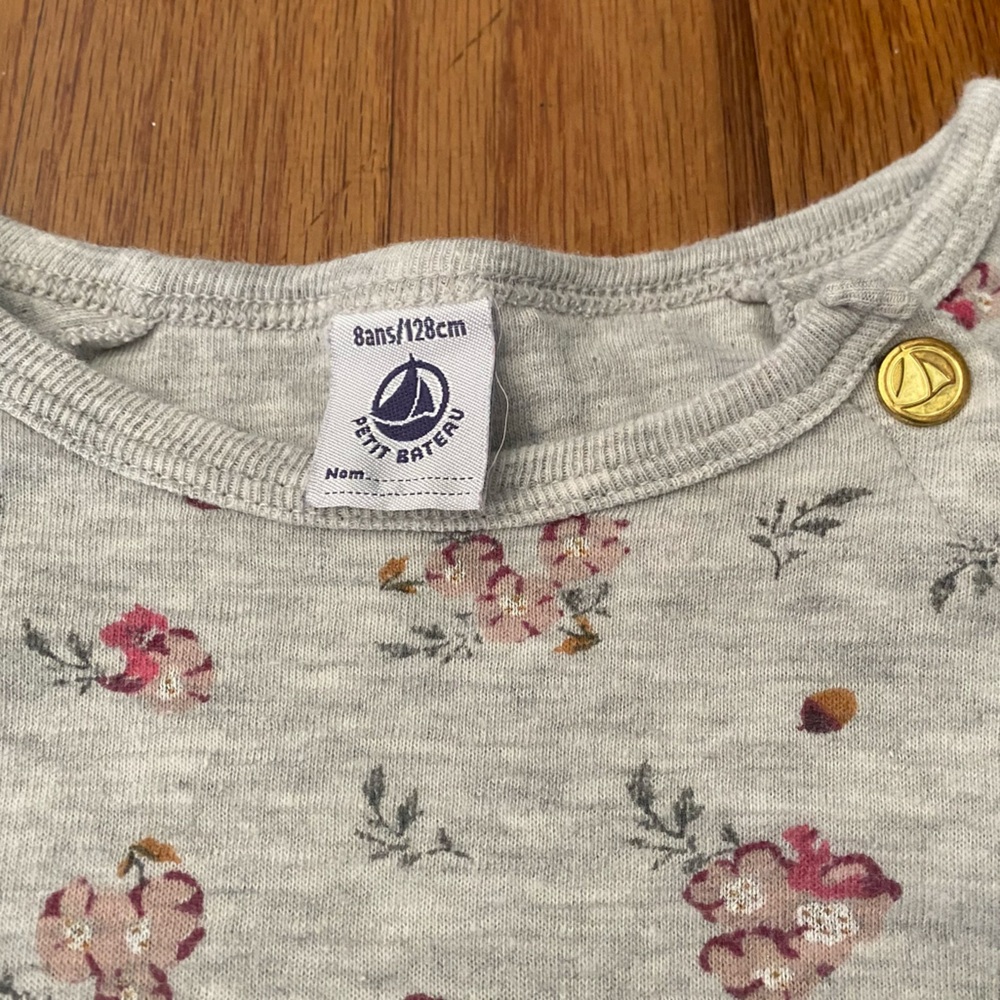 Petit Bateau Long Sleeve Floral Dress - Picture 7 of 7